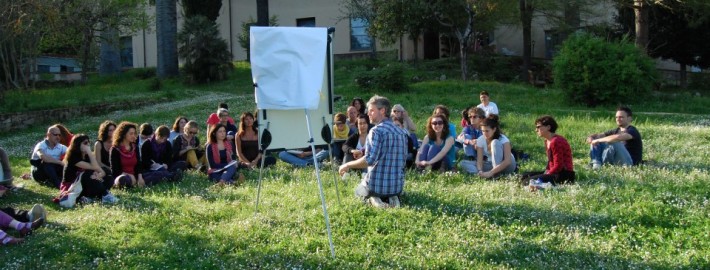 Un seminario all'aperto